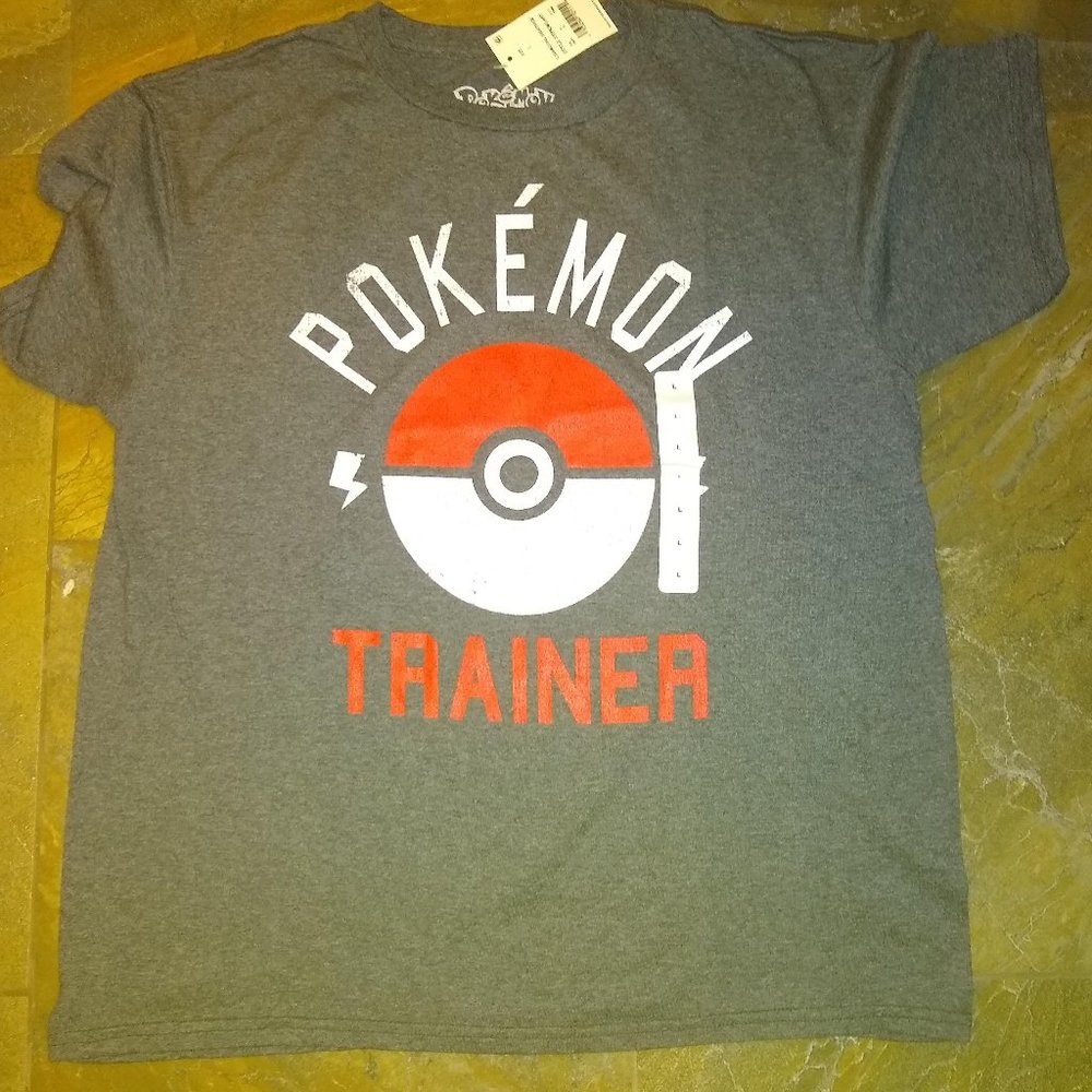 Pokemon Trainer Tee Size Large